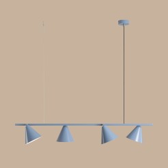 LAMPA WISZĄCA FORM 4 DUSTY BLUE 1108L16