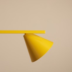 LAMPA WISZĄCA FORM 4 MUSTARD 1108L14