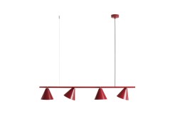 LAMPA WISZĄCA FORM 4 RED WINE 1108L15