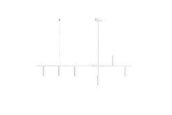 LAMPA WISZĄCA TREVO 6 ALL WHITE 1104K