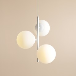 LAMPA WISZĄCA FIN 3 WHITE M 1120E_M