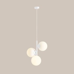 LAMPA WISZĄCA FIN 3 WHITE M 1120E_M