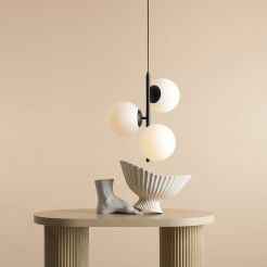 LAMPA WISZĄCA FIN 3 BLACK M 1120E1_M