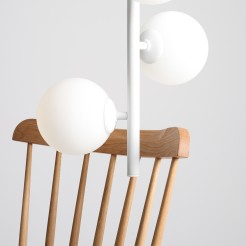 LAMPA WISZĄCA FIN 3 WHITE S 1120E_S