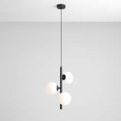 LAMPA WISZĄCA FIN 3 BLACK S 1120E1_S