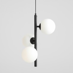 LAMPA WISZĄCA FIN 3 BLACK S 1120E1_S