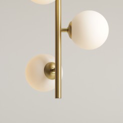 LAMPA WISZĄCA FIN 3 BRASS S 1120E40_S