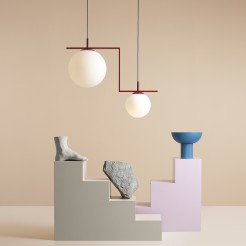 LAMPA WISZĄCA ZAC 2 RED WINE MATTE 1038H15_2
