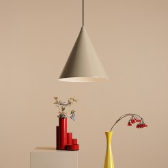 LAMPA WISZĄCA FORM BEIGE 1108G17