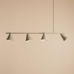 LAMPA WISZĄCA FORM 4 BEIGE 1108L17