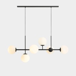 LAMPA WISZĄCA FIN 6 BLACK 1120K1