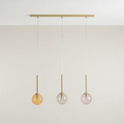 LAMPA WISZĄCA BOSSO 3 MULTICOLOUR 1119E_40