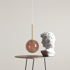 LAMPA WISZĄCA BOSSO MINI 20 MULTICOLOUR (CHOCO CREAM) 1119XS40_CK