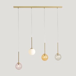 LAMPA WISZĄCA BOSSO 4 MULTICOLOUR 1119L40