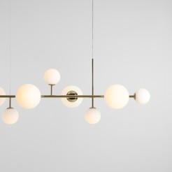 LAMPA WISZĄCA DIONE 9 GOLD 1092N30