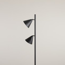 LAMPA STOJĄCA FORM 2 BLACK 1108A1_2