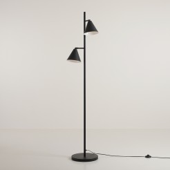 LAMPA STOJĄCA FORM 2 BLACK 1108A1_2