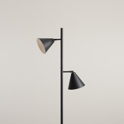 LAMPA STOJĄCA FORM 2 BLACK 1108A1_2