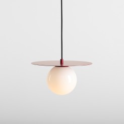 LAMPA WISZĄCA LOOP RED WINE S 1125G15_S