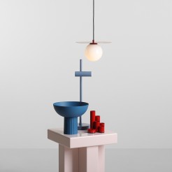 LAMPA WISZĄCA LOOP RED WINE S 1125G15_S