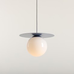 LAMPA WISZĄCA LOOP DUSTY BLUE M 1125G16_M