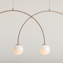 LAMPA WISZĄCA UNA 4 BEIGE L 1116L17_L