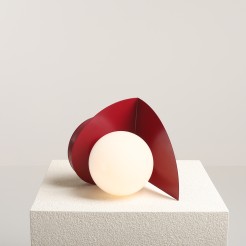 LAMPKA BIURKOWA LOOP RED WINE 1125B15