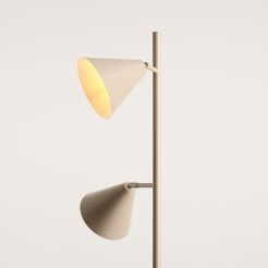 LAMPA STOJĄCA FORM 2 BEIGE 1108A17_2