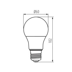 ŻARÓWKA RAPID v2 E27 3000K V2 WW