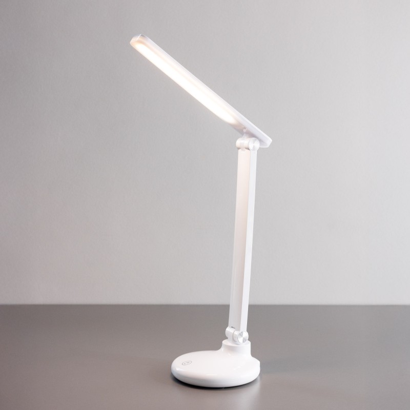 1913-WH LAMPA BIURKOWA BIAŁA/WHITE