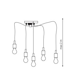 Soleto 5 wisząca LP-90082/5P