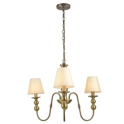 Lampa wisząca Grado złota 3 x E14 LP-888/3P