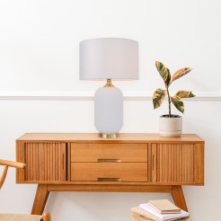 Lampa stołowa Tamiza 65 cm biała 1xE27 LP-1515/1T big white