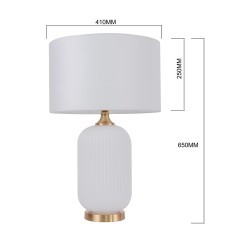 Lampa stołowa Tamiza 65 cm biała 1xE27 LP-1515/1T big white