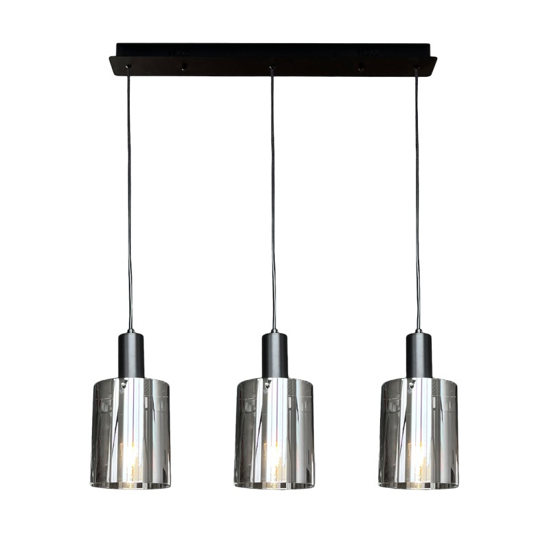 Lampa wisząca Arcadia Black 3xE27 ML1819