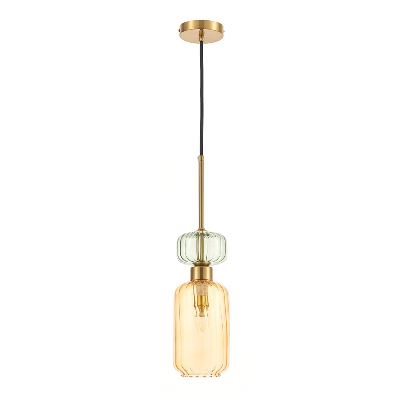 Lampa wisząca MOLLY AMBER 1xE14 ML1823