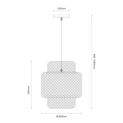 Lampa wisząca HESTIA 1xE27 ML1808