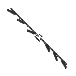 3027 ZESTAW 9 SZYNOPRZEWODY BLACK JEDNOOBWODOWY