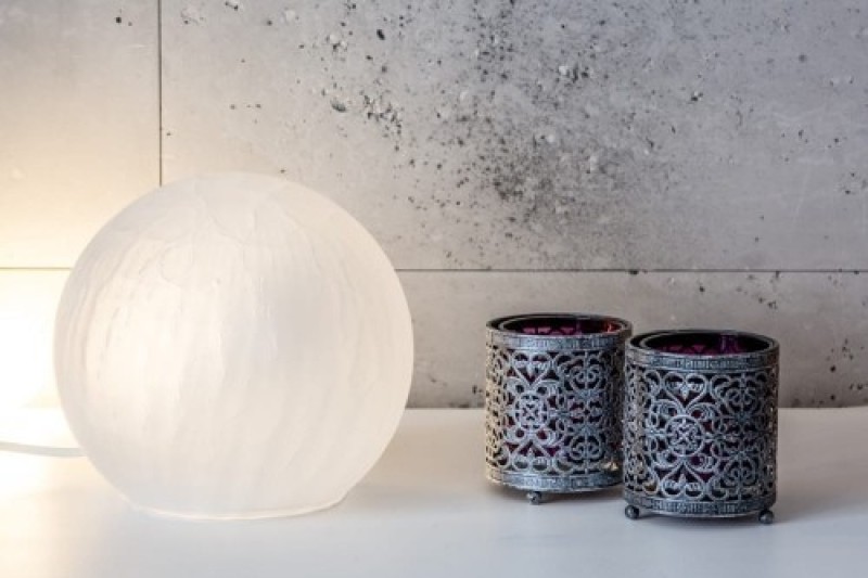 Lampka nocna/biurkowa/gabinet 4concepts LIVORNO OPAL L102113000