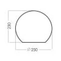 Lampka nocna/biurkowa/gabinet 4concepts LUCCA OPAL L101113000