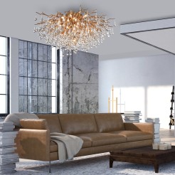 8092-11 ICICLE LAMPA SUFITOWA MOSIĄDZ