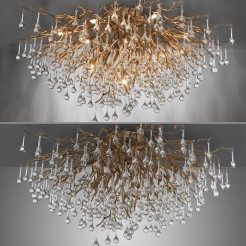 8092-11 ICICLE LAMPA SUFITOWA MOSIĄDZ