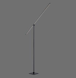 407-18 PURE-GRAFO LAMPA PODŁOGOWA CZARNY