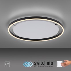 15392-13 RITUS LAMPA SUFITOWA ANTRACYT