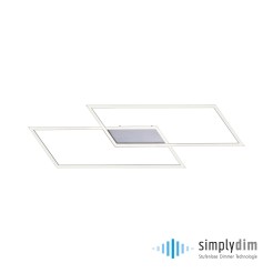 8193-55 INIGO LAMPA SUFITOWA STALOWY