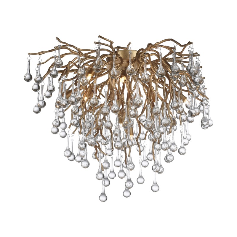 8091-11 ICICLE LAMPA SUFITOWA MOSIĄDZ
