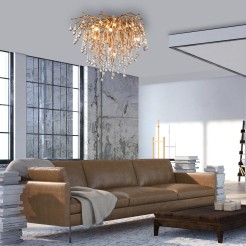 8091-11 ICICLE LAMPA SUFITOWA MOSIĄDZ
