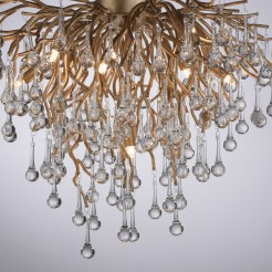 8091-11 ICICLE LAMPA SUFITOWA MOSIĄDZ