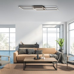 14694-18 ASMIN LAMPA SUFITOWA CZARNY