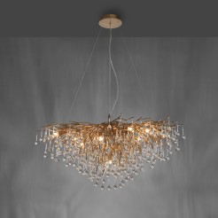 2192-11 ICICLE LAMPA WISZĄCA MOSIĄDZ